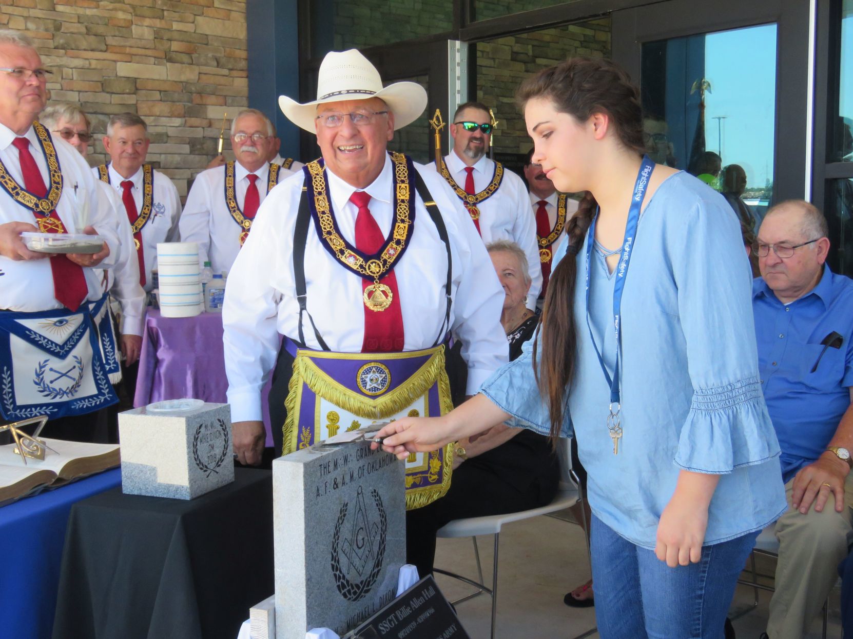Masonic Cornerstone Ceremony